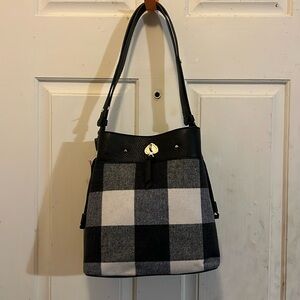 Kate Spade Marti Large Bucket Bag 
Black Multi